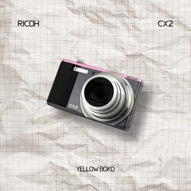 [💕인스타샷] 리코 RICOH CX2 레트로 디지털 카메라