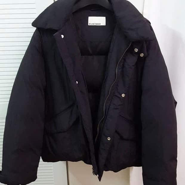 비슬로우 MK3 PUFFER 다운 패딩 블랙 105~