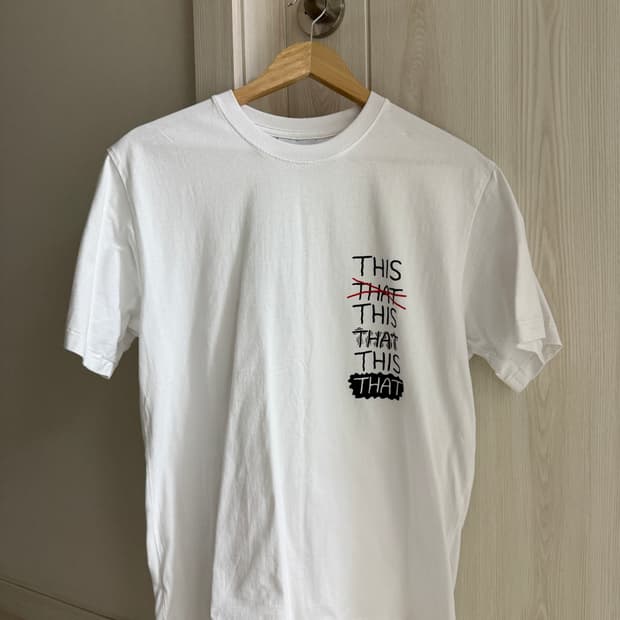 디스이즈네버댓 반팔티