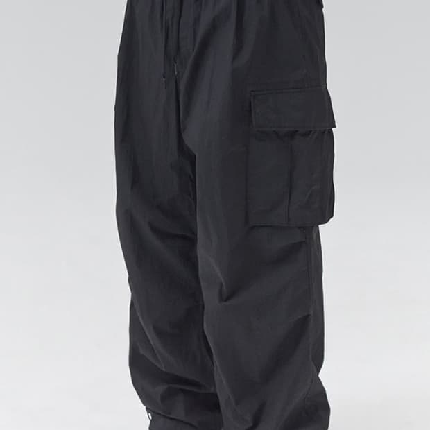 [2] 모이프 오버밀 6p 팬츠 블랙 moif