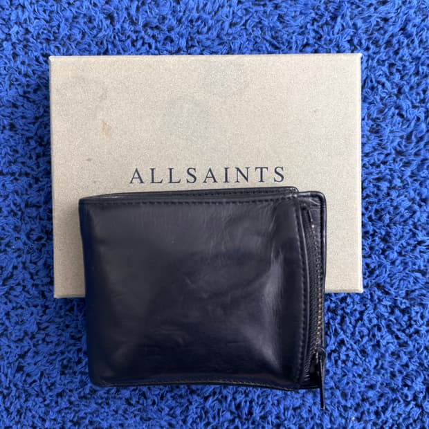 올세인츠 레더 지갑