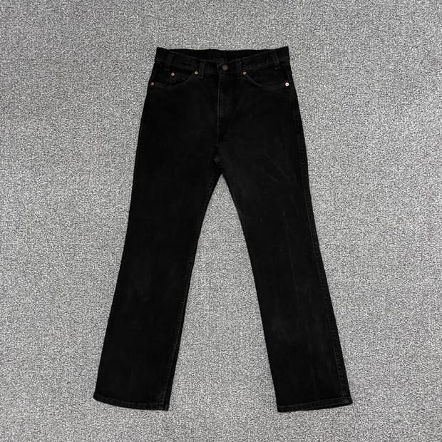 90s 빈티지 리바이스 517 블랙 허리40.5cm