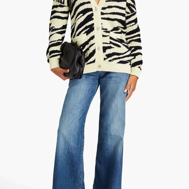 MAJE 마쥬 자카드 보석 가디건 1