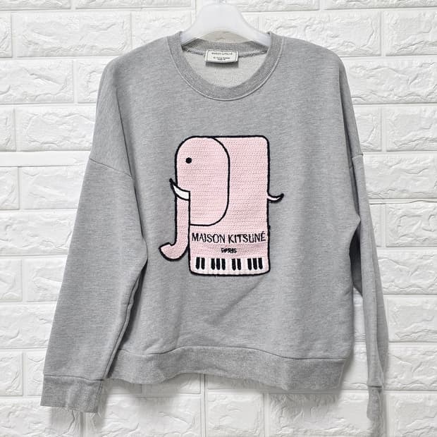 택포_ 메종 키츠네 코끼리 맨투맨  XS