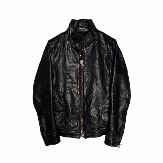 Junhashimoto Big Zip Inner Riders Black