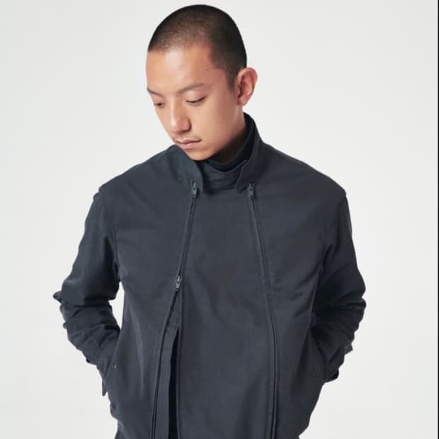 ee 누마레 헤링턴 자켓 차콜