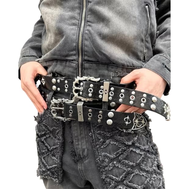 Leather LE LOSANGE BELT