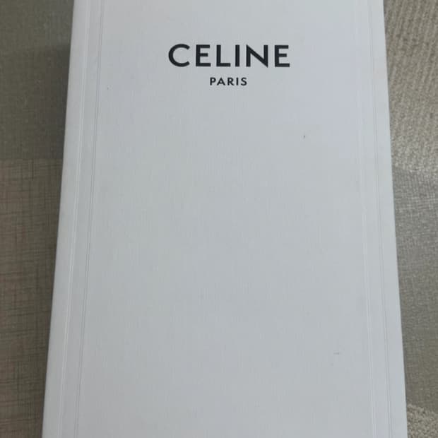 셀린느 트레이너 로우 레이스업 스니커즈 260mm