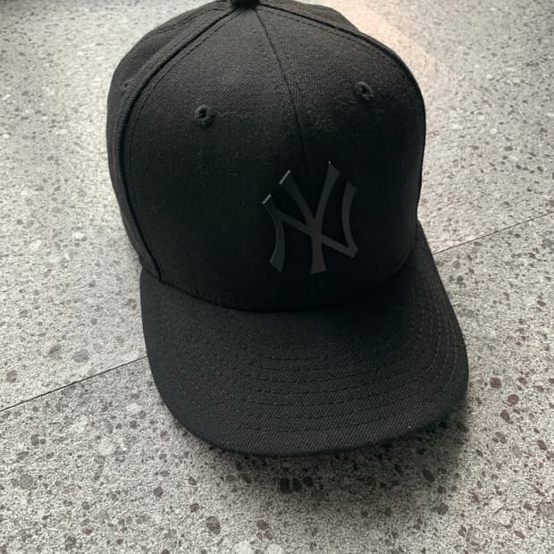 7 1/2뉴에라 블랙 볼캡 59.6