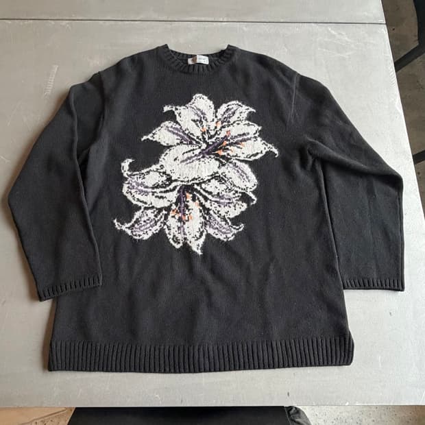 요지 야마모토 뿌르 옴므 니트