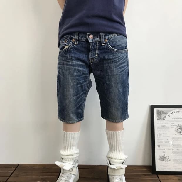00s EDWIN Blue Trip Reworked Shorts