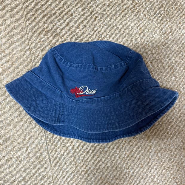 데우스 veilance bucket 데님 버킷햇