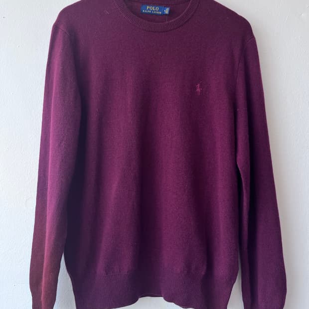 새제품)폴로랄프로렌 울라운드니트
