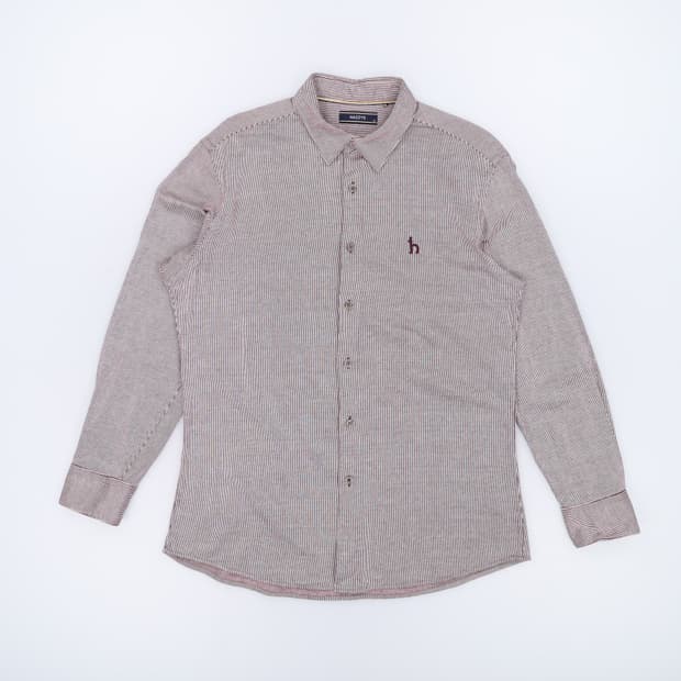 95 헤지스 잔스트라이프 셔츠 남방 4147