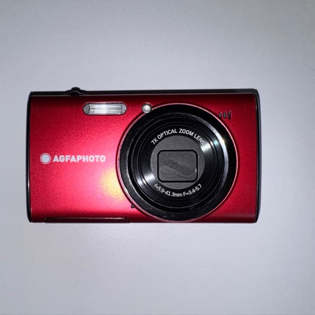 작례o) 독일 Agfa optima 147 레드 디카
