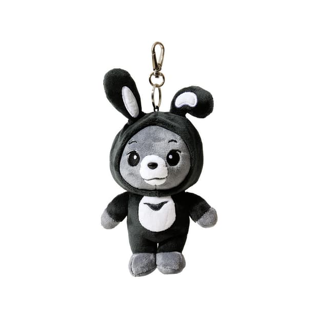 국립공원공단 굿즈 토끼 반달이 인형 키링 블랙