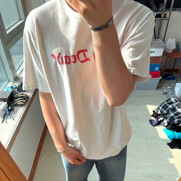 슈프림 플레이 데드 반팔 티셔츠