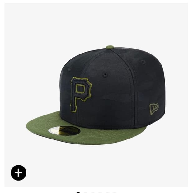 뉴에라 피츠버그 파이어리츠 피티드캡 얼트3 블랙/올리브