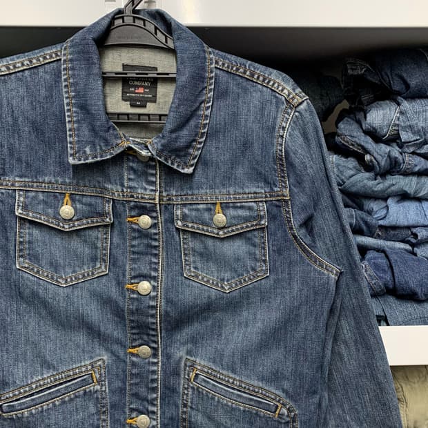 [M] 폴로 진스 랄프로렌 크롭핏 데님자켓