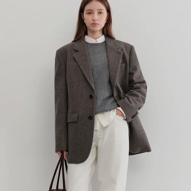 ❗️마지막 가격❗️던스트 빈티지 울 블레이저 자켓 XL (새상품)