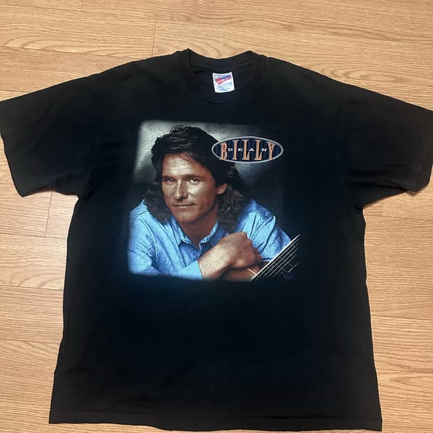 90s hanes 빌리딘 밴드 티셔츠