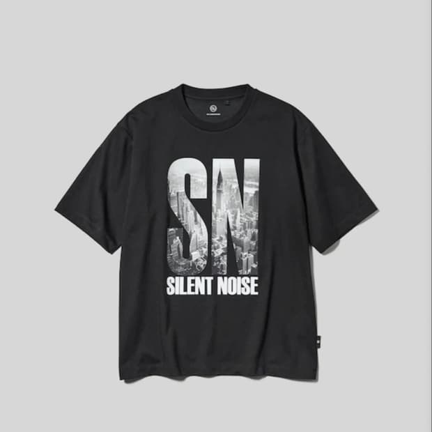 [3XL] GU 언더커버 드라이 펀치 그래픽 티셔츠 블랙
