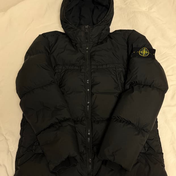 급처 스톤아일랜드 크링클랩스 패딩