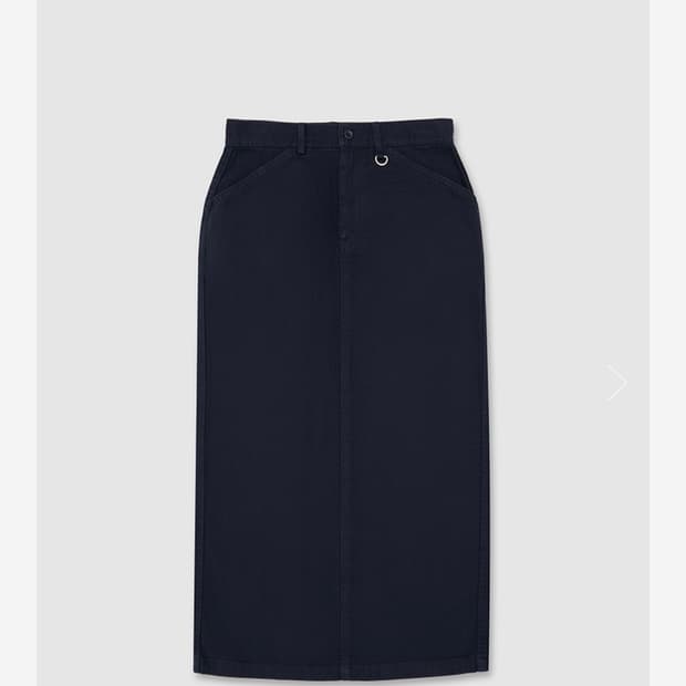 인디고 사파리 스커트