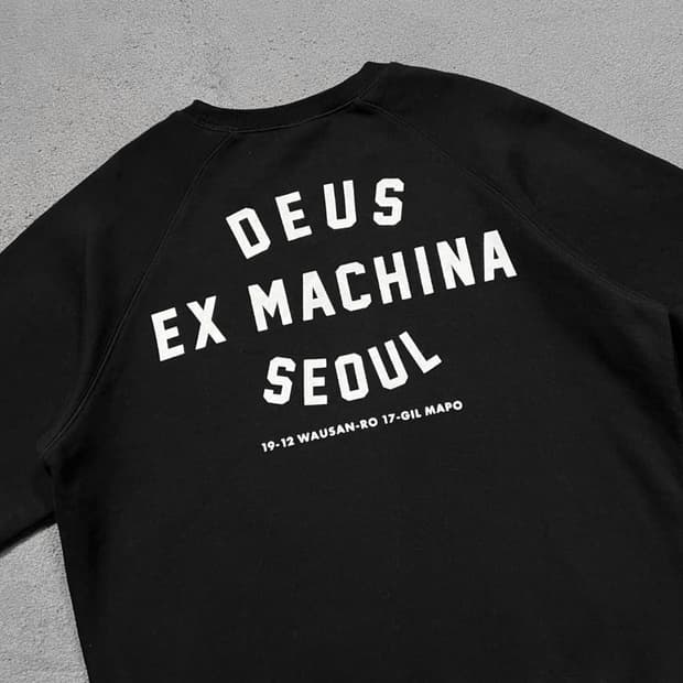 데우스 빅로고 서울 맨투맨