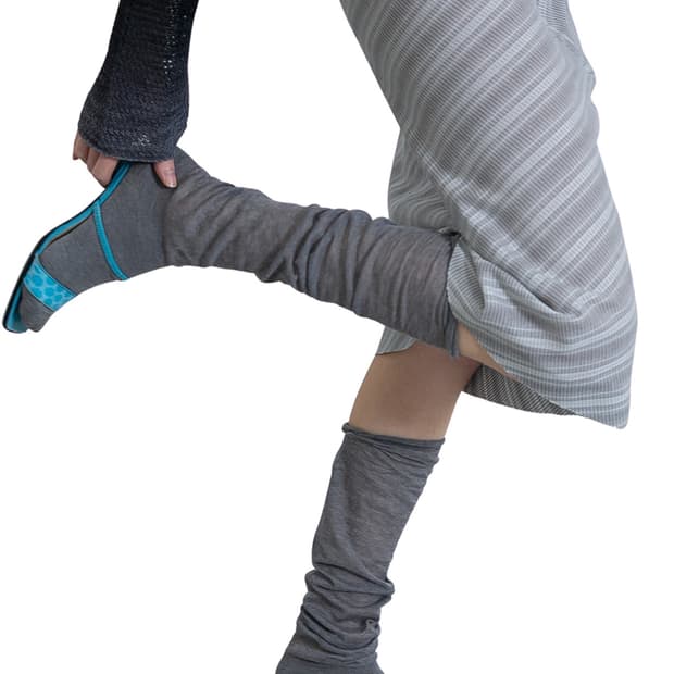 [F]퍼버즈 26ss 멜티드 스티치 양말/그레이