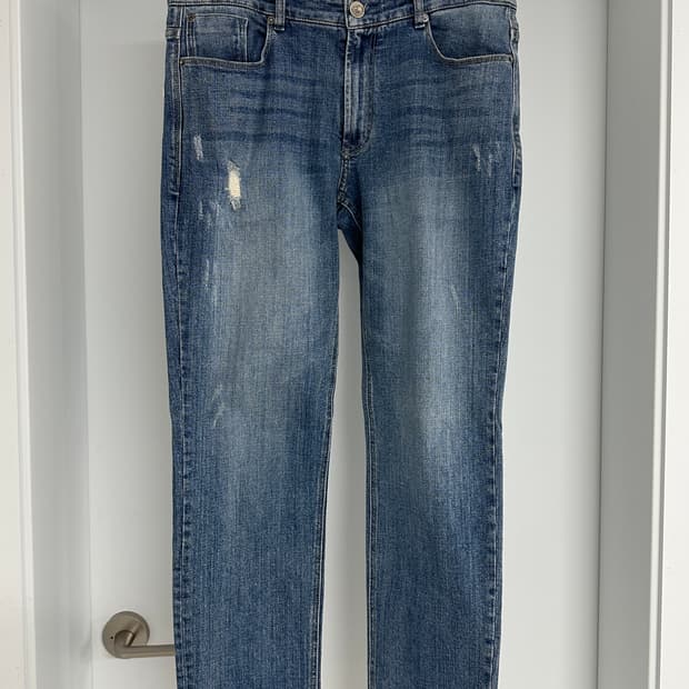 [시리즈] 남성 스트레이트 데미지 데님