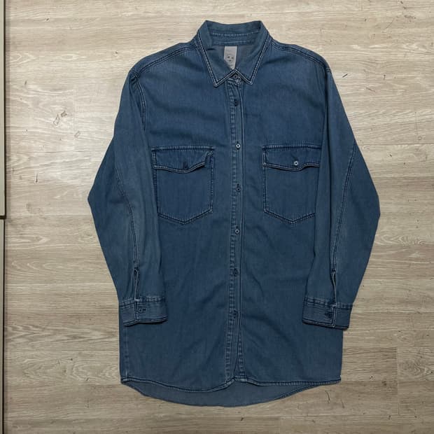 스튜디오 톰보이 여성 데님 긴팔셔츠 [중청] 85-92-160