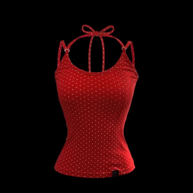 toh Bheart sleeveless red
