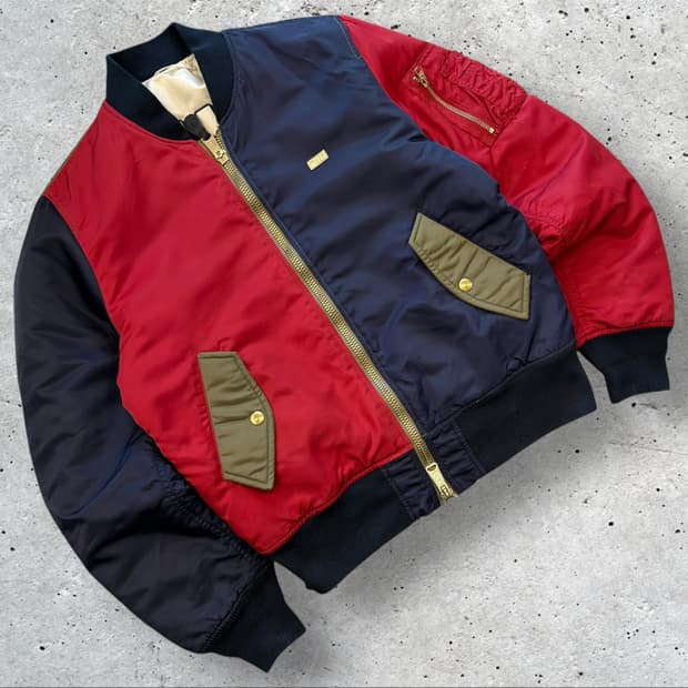 [S] 18s KITH x 알파인더스트리 리버시블 봄버 자켓 C243