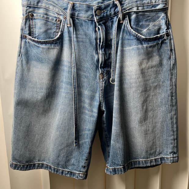 Acne Studios 연청 데님 반바지 31