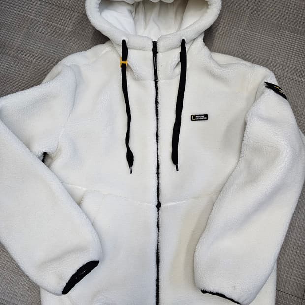 내셔널지오그래픽 코스토니 플리스 뽀글이 후드 집업