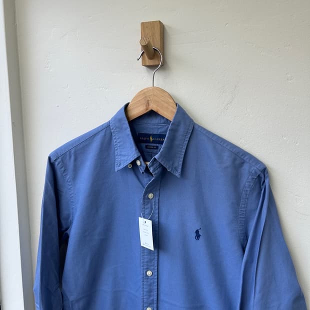 15877 - 폴로 랄프로렌 블루 셔츠