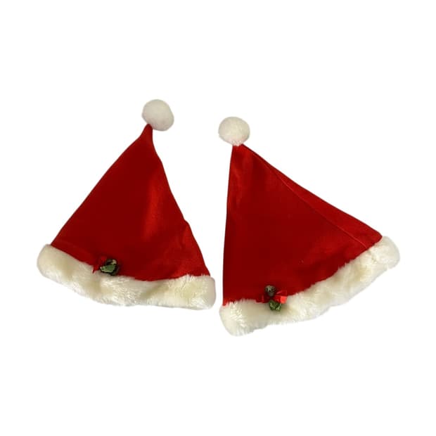 [JPN] 빈티지 징글벨 산타 모자 2ps
