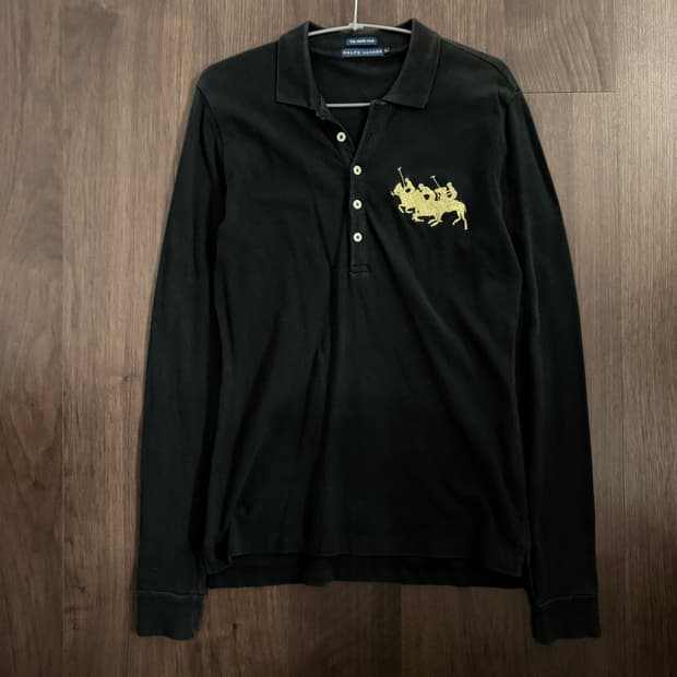 랄프로렌 멀티포니 카라 롱슬리브