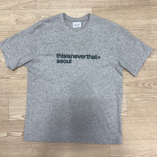 디스이즈네버댓 서울 반팔티(S)(새 상품 급)