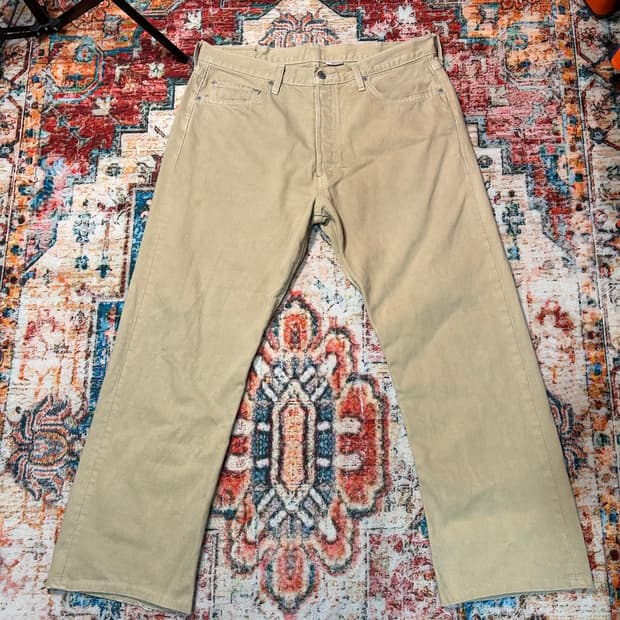 [34] 00s 리바이스 501 베이지 데님 팬츠