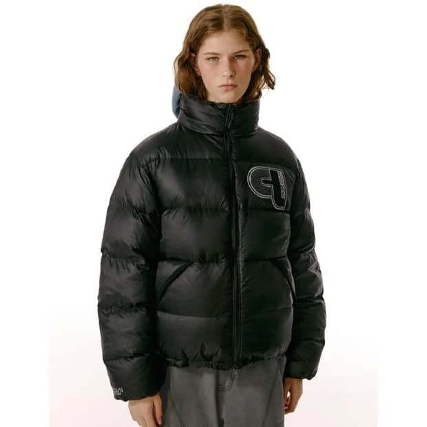 테켓 리버시블 패딩 블랙