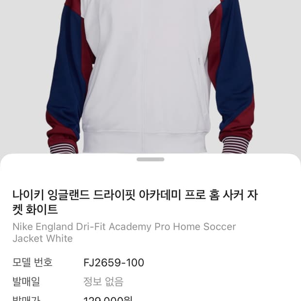 나이키 잉글랜드 저지 m