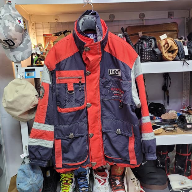 LECAF 르까프 올드스쿨 스키 팀 자켓 점퍼