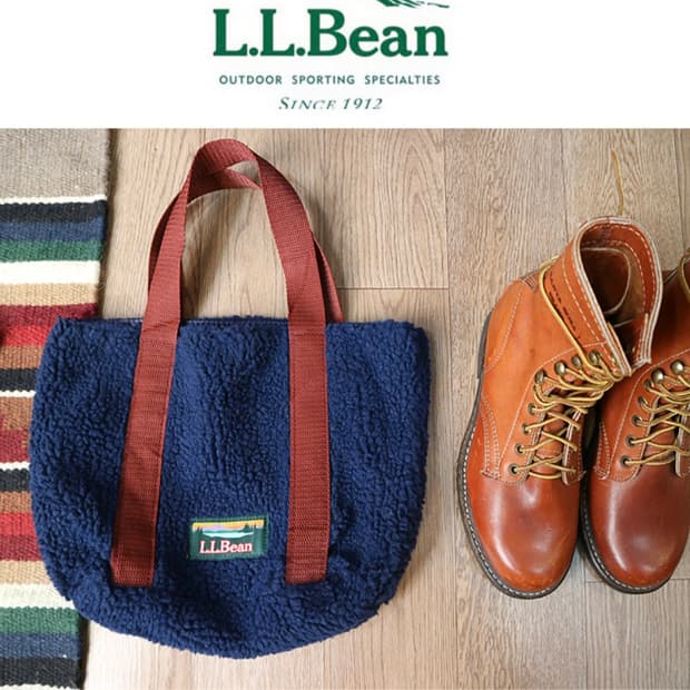 
L.L BEAN 엘엘빈 후리스 토트백

작은 사이즈 귀여운 