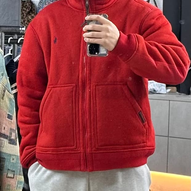 폴로 플리스 자켓