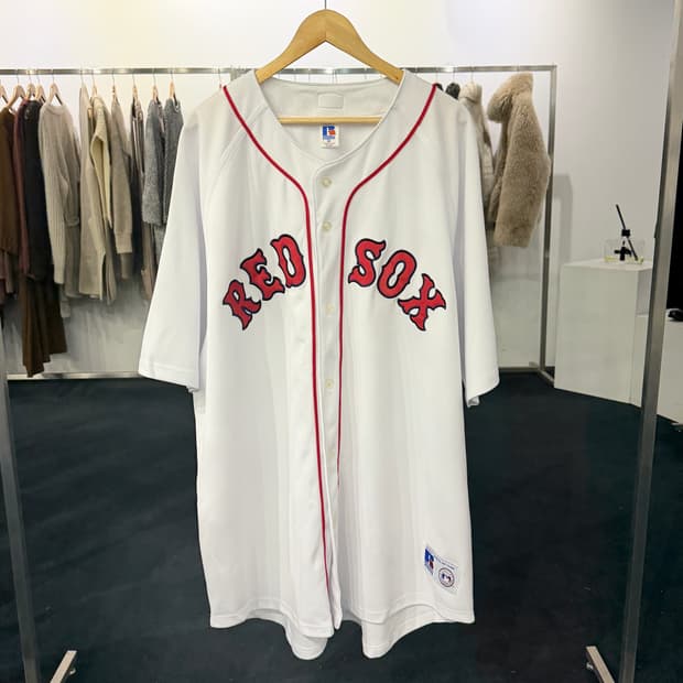 [데드스탁] [3XL] 러셀 보스턴레드삭스 유니폼