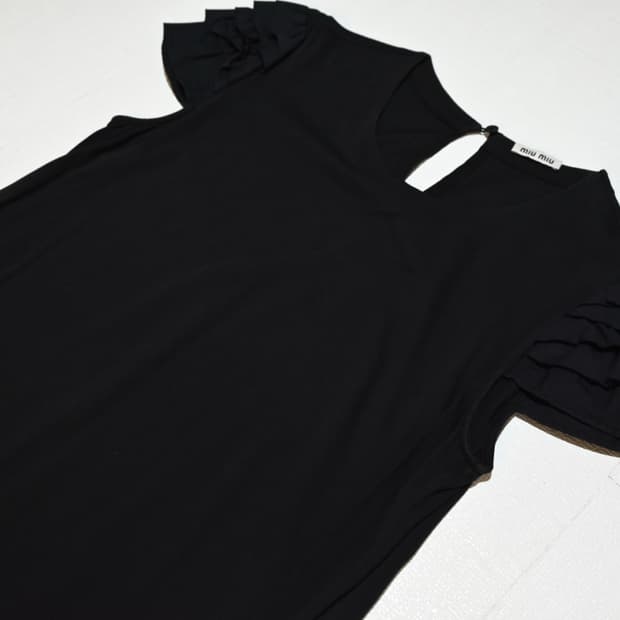 Miu miu frill dress