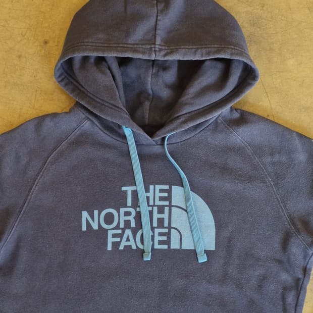 노스페이스 후드티 S
