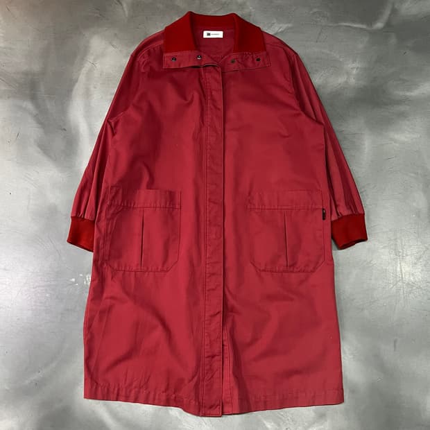  이세이미야케 니트넥 트렌치 코트 y14953